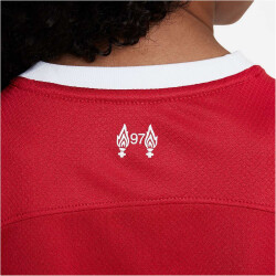 NIKE FC Liverpool Stadium Heim Dri-FIT Fußballtrikot 2023/24 Kinder 688 - gym red/white XS (122-128 cm)