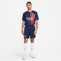NIKE Paris Saint-Germain Stadium Heim/Ausw&auml;rts Dri-FIT Fu&szlig;ballshorts 2023/24 Herren 410 - midnight navy/university red S