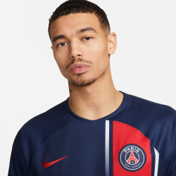 NIKE Paris Saint-Germain Stadium Heim Dri-FIT Fu&szlig;balltrikot 2023/24 Herren 411 - midnight navy/university red XS