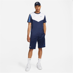 NIKE Sportswear Repeat T-Shirt Herren 411 - midnight navy/white/game royal M