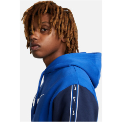 NIKE Sportswear Repeat Fleece Hoodie Herren 480 - game royal/midnight navy/white XS
