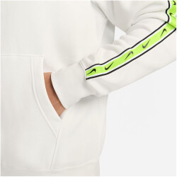 NIKE Sportswear Repeat Fleece Hoodie Herren 122 - summit white/summit white/black XS