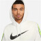 NIKE Sportswear Repeat Fleece Hoodie Herren 122 - summit white/summit white/black XS