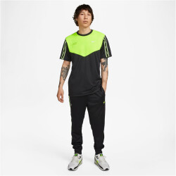 NIKE Sportswear Repeat Jogginghose Herren 013 - black/black/volt XS