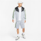 NIKE Sportswear Repeat Kapuzenjacke Herren 014 - wolf grey/black/volt S