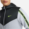 NIKE Sportswear Repeat Kapuzenjacke Herren 014 - wolf grey/black/volt S