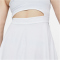 NIKE Dri-FIT Advantage Tenniskleid Damen 100 - white/black XS