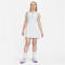 NIKE Dri-FIT Advantage Tenniskleid Damen 100 - white/black XL