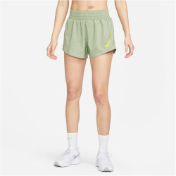 NIKE Swoosh Brief-Lined Laufshorts Damen 386 - oil green S