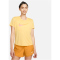NIKE Dri-FIT One kurzarm Laufshirt Damen 795 - topaz gold S