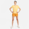 NIKE Dri-FIT One kurzarm Laufshirt Damen 795 - topaz gold S