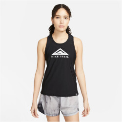 NIKE Dri-FIT Trail Lauf-Tanktop Damen 010 - black/photon...