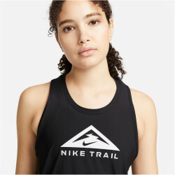 NIKE Dri-FIT Trail Lauf-Tanktop Damen 010 - black/photon...