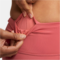 NIKE Fast Mid-Rise 7/8 Laufleggings mit Taschen Damen 655 - adobe/reflective silv S