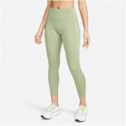NIKE Fast Mid-Rise 7/8 Laufleggings mit Taschen Damen 386...