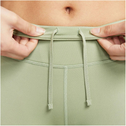 NIKE Fast Mid-Rise 7/8 Laufleggings mit Taschen Damen 386 - oil green/reflective silv XXL