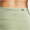 NIKE Fast Mid-Rise 7/8 Laufleggings mit Taschen Damen 386 - oil green/reflective silv XXL