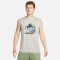 NIKE Dri-FIT Vintage Graphic Fitness Tanktop Herren 012 - lt iron ore M