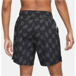 NIKE Dri-FIT Challenger 7" Unlined Laufshorts Herren 010 - black/black/reflective silv S