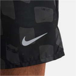 NIKE Dri-FIT Challenger 7" Unlined Laufshorts Herren 010 - black/black/reflective silv S
