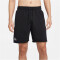 NIKE Dri-FIT Fleece Fitnessshorts Herren 010 - black/summit white S