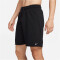 NIKE Dri-FIT Fleece Fitnessshorts Herren 010 - black/summit white S