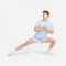 NIKE Dri-FIT Miler kurzarm Laufshirt Herren 479 - cobalt bliss/reflective silv L