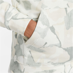 NIKE Club Fleece French Terry Hoodie Herren 034 - light silver/phantom/black S