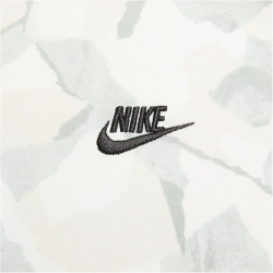 NIKE Club Fleece French Terry Hoodie Herren 034 - light silver/phantom/black S