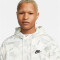 NIKE Club Fleece French Terry Hoodie Herren 034 - light silver/phantom/black XL