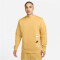 NIKE Club Fleece+ Brushed-Back Sweatshirt Herren 725 - wheat gold XS