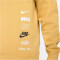NIKE Club Fleece+ Brushed-Back Sweatshirt Herren 725 - wheat gold XS