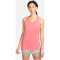 NIKE Dri-FIT Racerback Tanktop Damen 611 - coral chalk/white M
