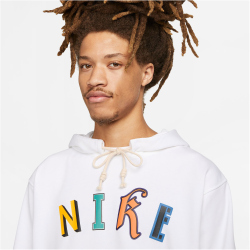 NIKE Dri-FIT Standard Issue Basketball Hoodie Herren 100 - white/black M