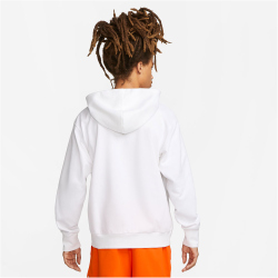 NIKE Dri-FIT Standard Issue Basketball Hoodie Herren 100 - white/black M