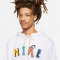 NIKE Dri-FIT Standard Issue Basketball Hoodie Herren 100 - white/black M