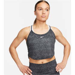 NIKE Dri-FIT One Printed Crop Tanktop Damen 010 -...