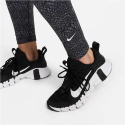 NIKE One High-Waist 7/8 Printed Leggings Damen 010 -...