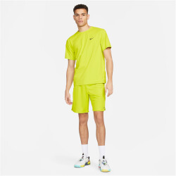 NIKE Dri-FIT UV Hyverse kurzarm Fitnessshirt Herren 308 - bright cactus/black S