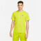 NIKE Dri-FIT UV Hyverse kurzarm Fitnessshirt Herren 308 - bright cactus/black S