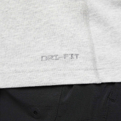 NIKE Dri-FIT Primary kurzarm Fitnessshirt Herren 097 - dk grey heather/htr/smoke grey XL
