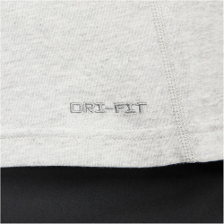 NIKE Dri-FIT Primary kurzarm Fitnessshirt Herren 097 - dk grey heather/htr/smoke grey XXL