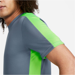 NIKE Dri-FIT Academy kurzarm Fu&szlig;ball Trainingsshirt Herren 491 - diffused blue/green strike/white L