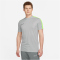 NIKE Academy Dri-FIT kurzarm Fu&szlig;ball Trainingsshirt Herren 007 - flt silver/volt/black S