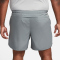 NIKE Challenger Dri-FIT 7" 2in1 Laufshorts Herren 084 - smoke grey/dk smoke grey/reflective silv S