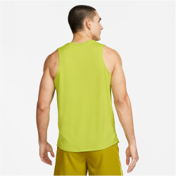 NIKE Dri-FIT Miler Lauf-Tanktop Herren 308 - bright cactus/reflective silv L