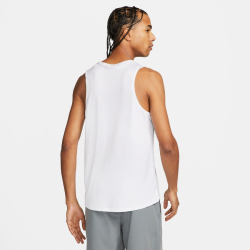 NIKE Miler Dri-FIT Lauf-Tanktop Herren 100 - white/reflective silv L