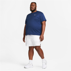 NIKE Dri-FIT UV Miler kurzarm Laufshirt Herren 480 - midnight navy/game royal/reflective silv XXL