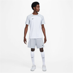 NIKE Dri-FIT Strike kurzarm Fußball Trainingsshirt Herren 100 - white/wolf grey/black S