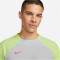 NIKE Dri-FIT Strike kurzarm Fußball Trainingsshirt Herren 043 - pure platinum/volt/hyper pink L